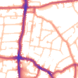 Daytime road noise heatmap for DA14 4DB