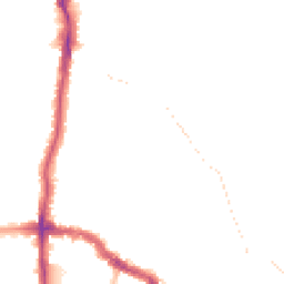 Night-time road noise heatmap for DA14 4DG