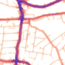 Daytime road noise heatmap for DA14 4DN