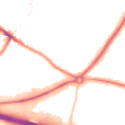 Night-time road noise heatmap for DA14 5JE