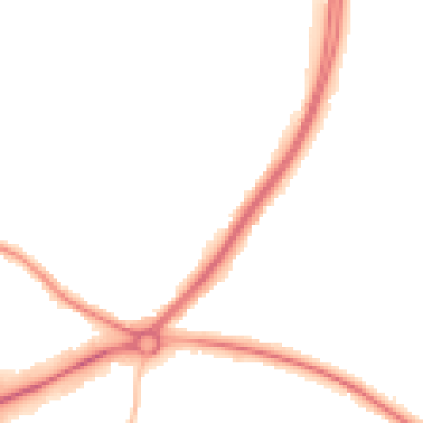Night-time road noise heatmap for DA14 5JL