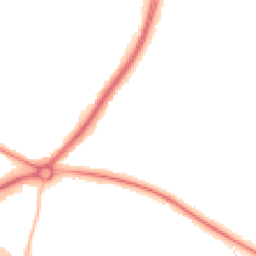 Night-time road noise heatmap for DA14 5LU