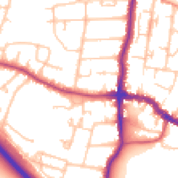 Daytime road noise heatmap for DA14 6NL