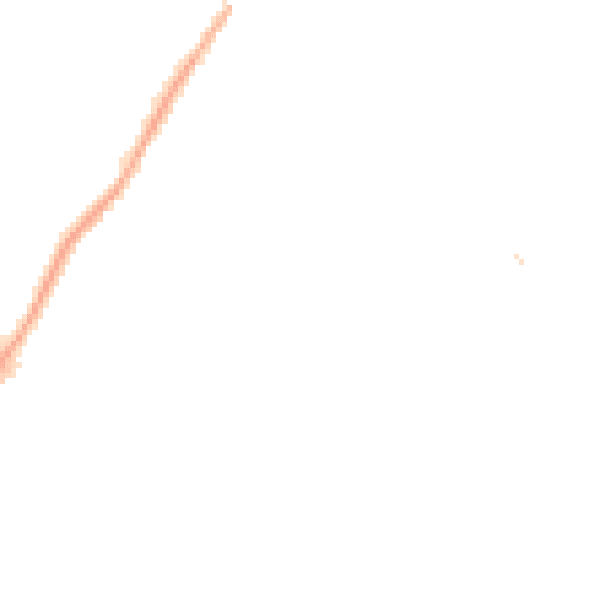Night-time road noise heatmap for DA16 1DL