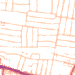 Daytime road noise heatmap for DA16 1NG