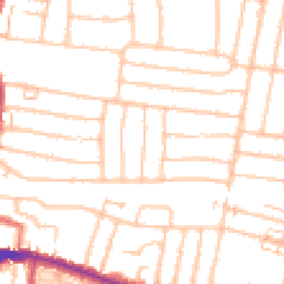 Daytime road noise heatmap for DA16 1NN