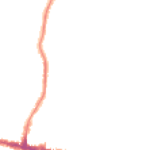 Night-time road noise heatmap for DA16 1PQ