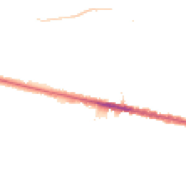 Night-time road noise heatmap for DA16 3LG