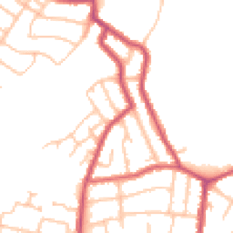 Daytime road noise heatmap for DA16 3NQ