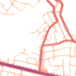 Daytime road noise heatmap for DA16 3NZ
