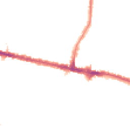 Night-time road noise heatmap for DA16 3PR