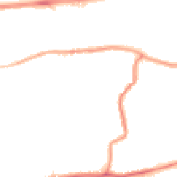Night-time road noise heatmap for DA17 5BX