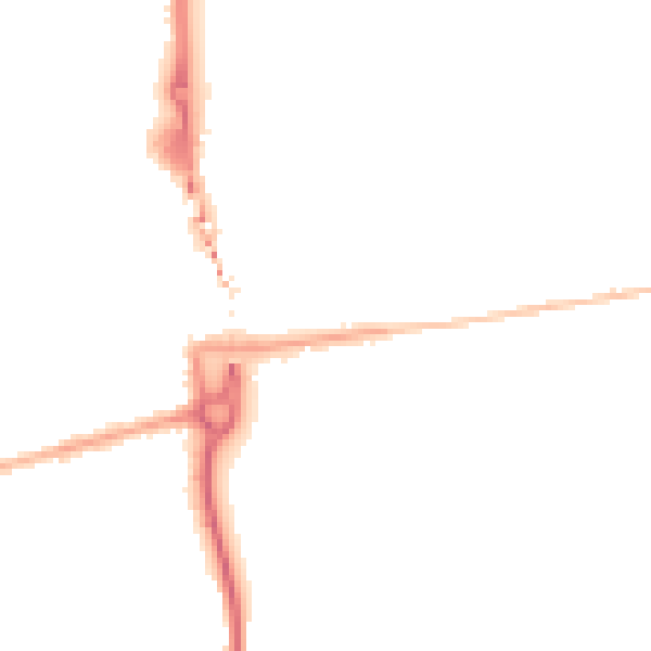 Night-time road noise heatmap for DA17 5DJ