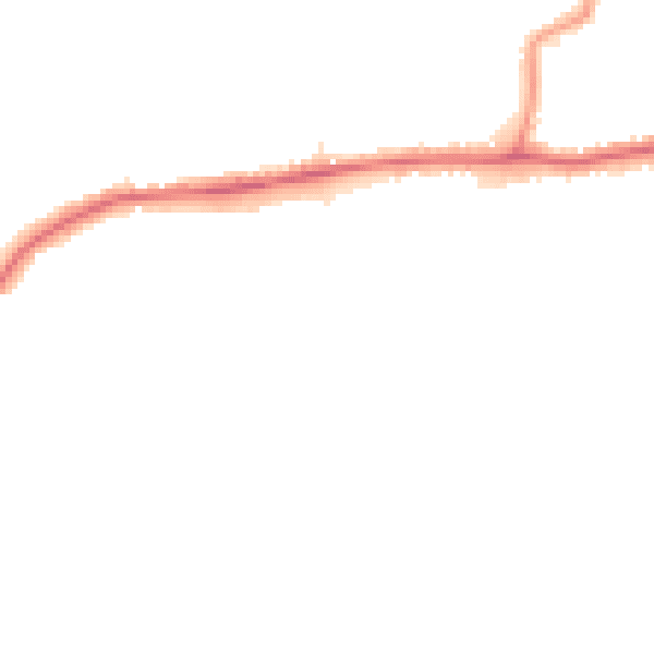 Night-time road noise heatmap for DA17 5LL
