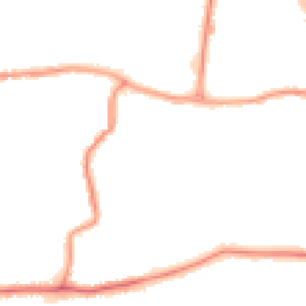 Night-time road noise heatmap for DA17 6DR