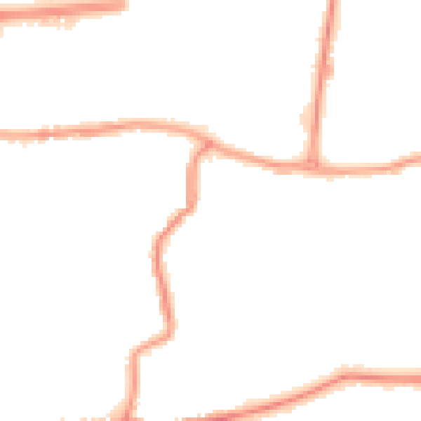 Night-time road noise heatmap for DA17 6EH