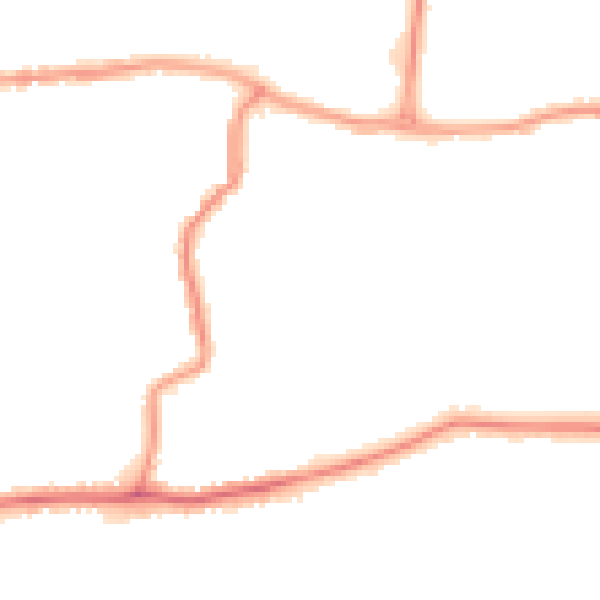 Night-time road noise heatmap for DA17 6JB