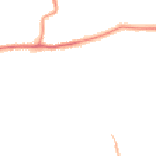 Night-time road noise heatmap for DA17 6NJ
