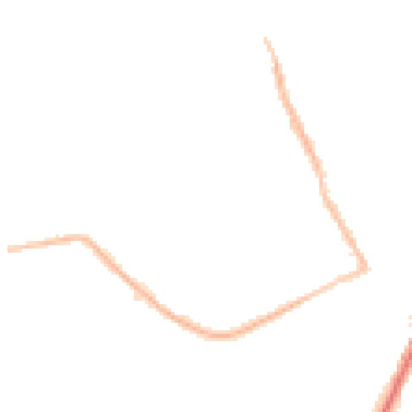 Night-time road noise heatmap for DA8 1YG