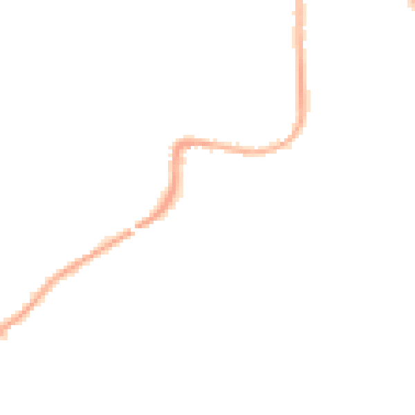 Night-time road noise heatmap for DA8 2NN
