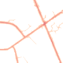 Daytime road noise heatmap for DE12 6AN