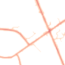 Daytime road noise heatmap for DE12 6BG