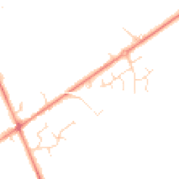 Daytime road noise heatmap for DE12 6DD