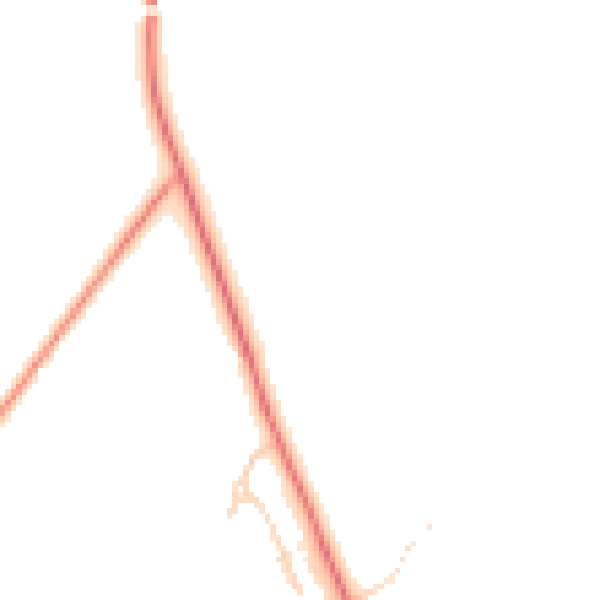 Daytime road noise heatmap for DE12 6DH