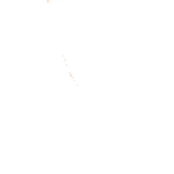 Night-time road noise heatmap for DE12 6DP