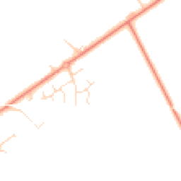 Daytime road noise heatmap for DE12 6DS