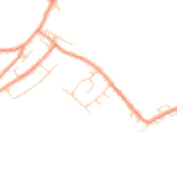 Daytime road noise heatmap for DE12 6PS