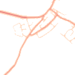 Daytime road noise heatmap for DE12 6QJ