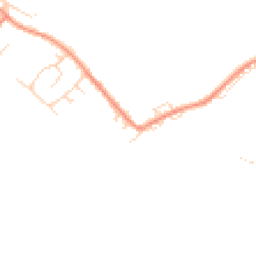 Daytime road noise heatmap for DE12 6QX