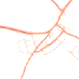 Daytime road noise heatmap for DE12 6RH