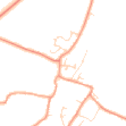 Daytime road noise heatmap for DE12 7BG