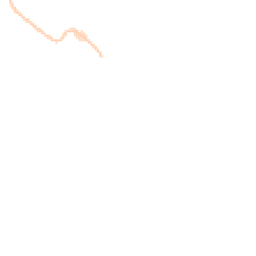 Night-time road noise heatmap for DE12 7EY