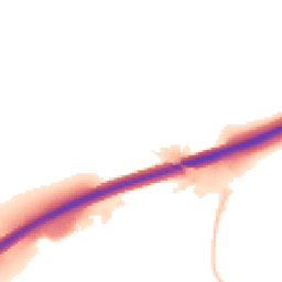 Night-time road noise heatmap for DE12 7QU