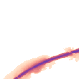 Night-time road noise heatmap for DE12 7QX