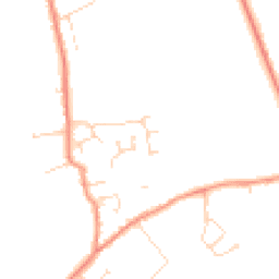 Daytime road noise heatmap for DE12 7RR
