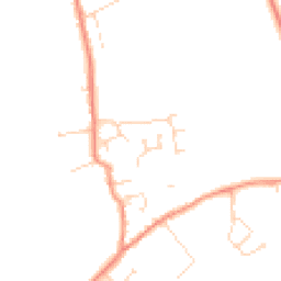 Daytime road noise heatmap for DE12 7RW