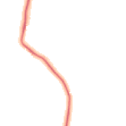 Night-time road noise heatmap for DE12 8AJ