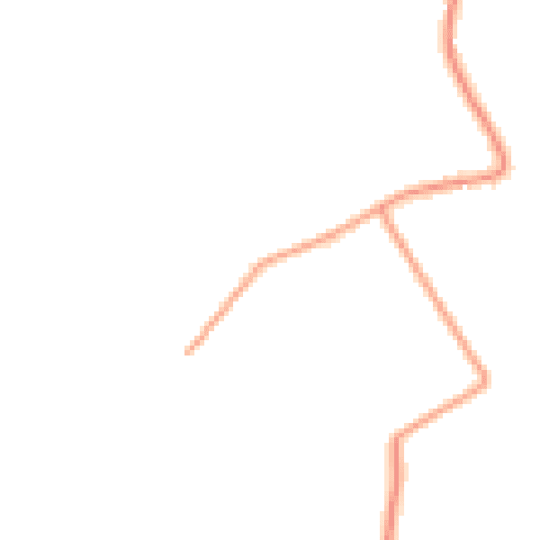 Daytime road noise heatmap for DE12 8DL