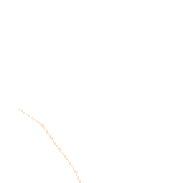 Night-time road noise heatmap for DE12 8DN