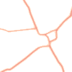 Daytime road noise heatmap for DE12 8EJ