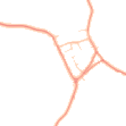 Daytime road noise heatmap for DE12 8EZ