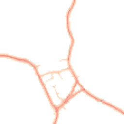 Daytime road noise heatmap for DE12 8HR