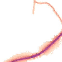 Night-time road noise heatmap for DE13 0FU