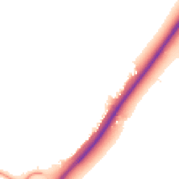 Night-time road noise heatmap for DE13 7AA