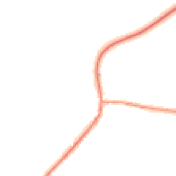 Night-time road noise heatmap for DE13 7JN