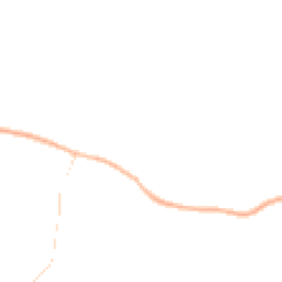Night-time road noise heatmap for DE13 8AX